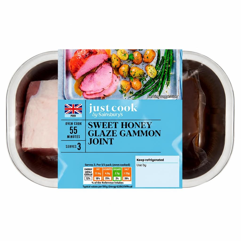 Just Cook Honey Gammon Joint 470g