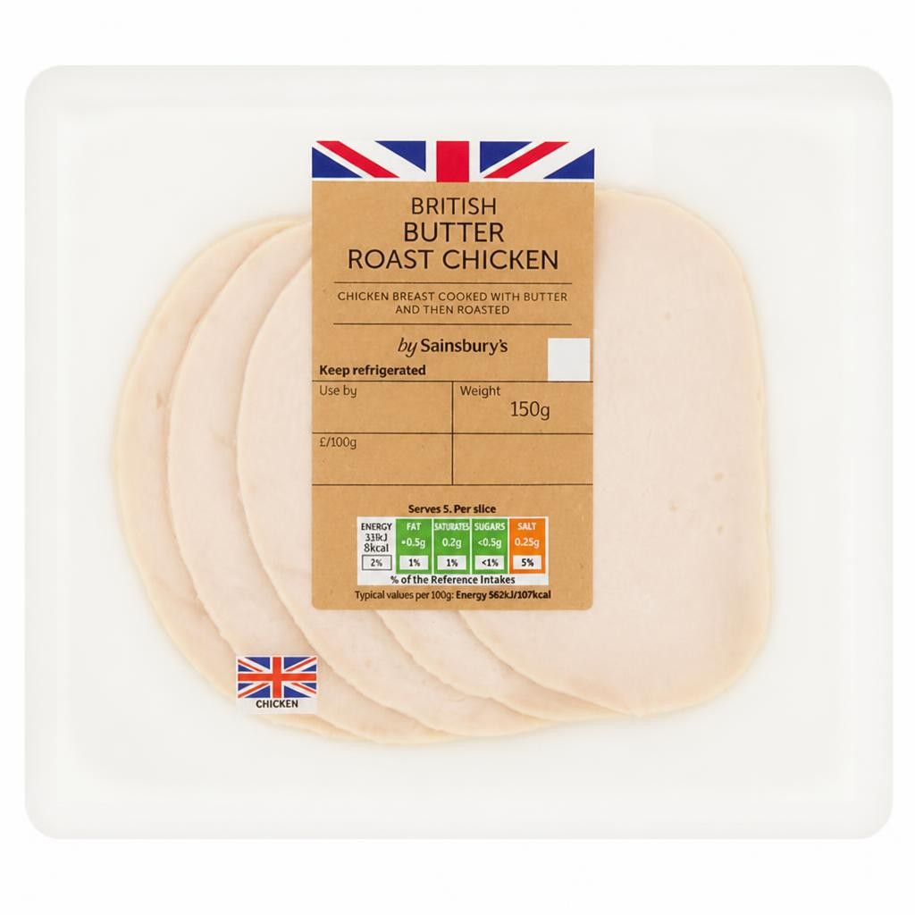 Sainsbury's British Butter Roast Chicken 150g