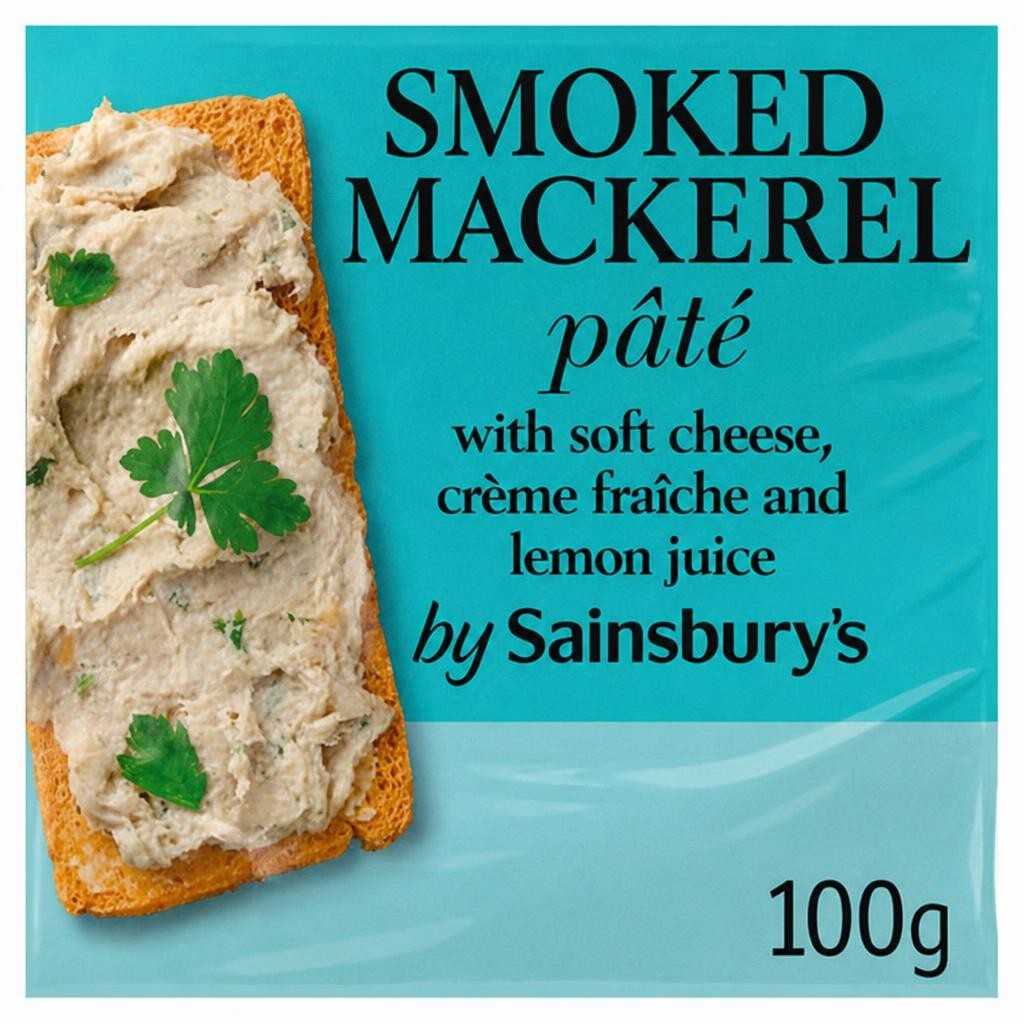 Sainsbury's Smoked Mackerel Pate 100g