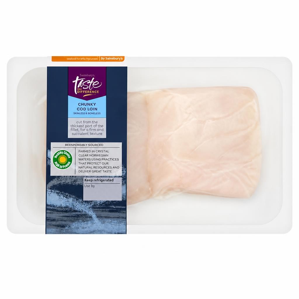 Sainsbury's Cod Loin, Taste the Difference 260g