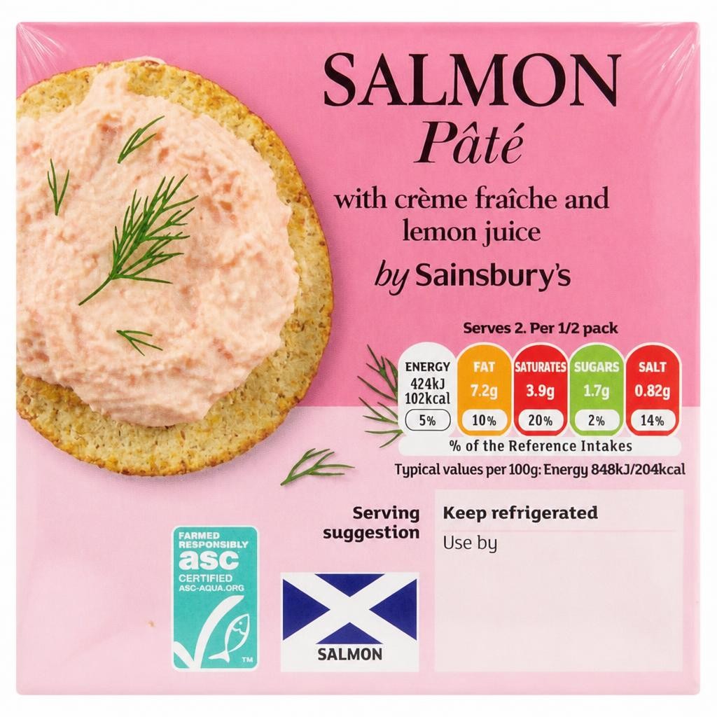 Sainsbury's Salmon Pate 100g