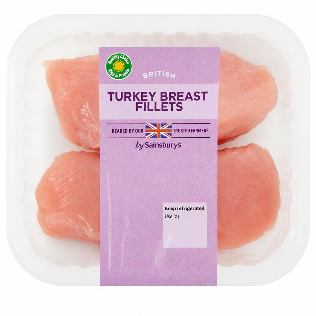 Sainsbury's British Turkey Breast Fillets 250g