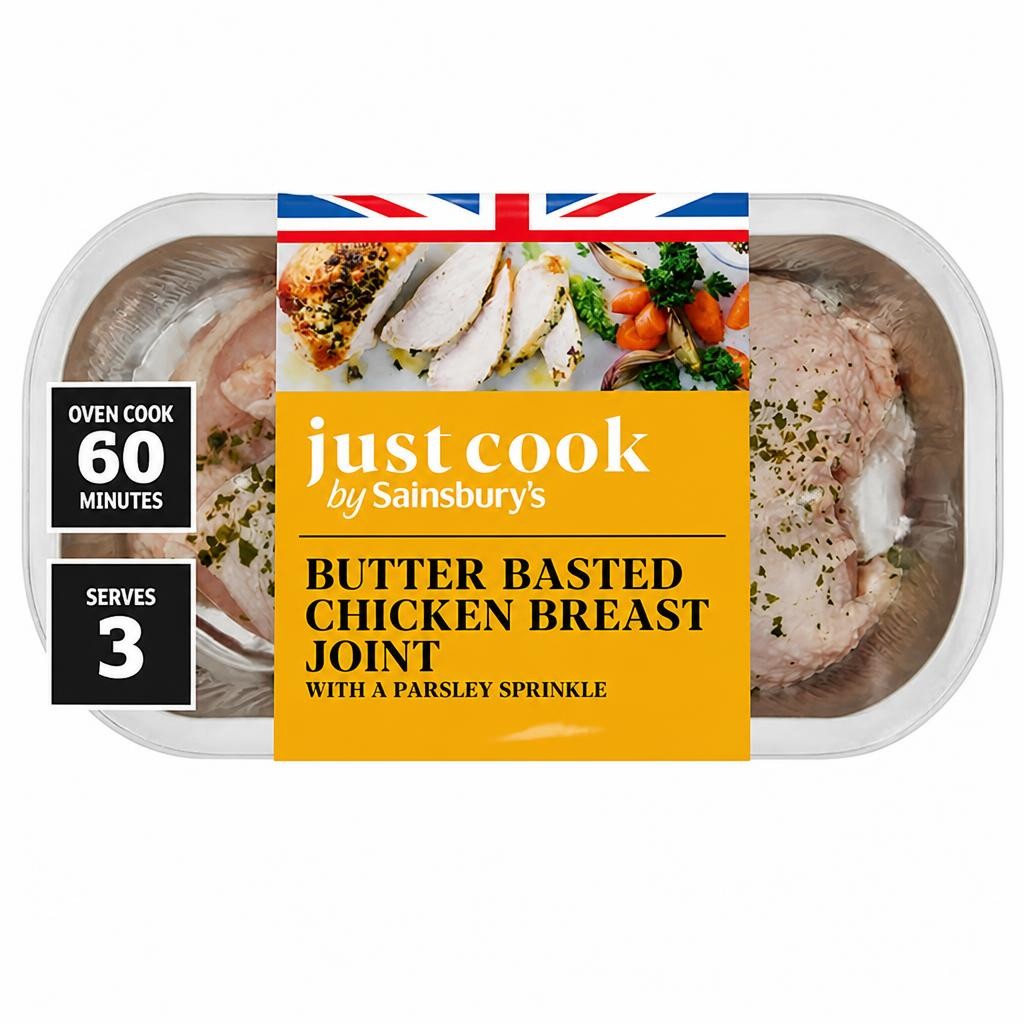 Sainsbury's Just Cook Butter Basted Chicken 500g