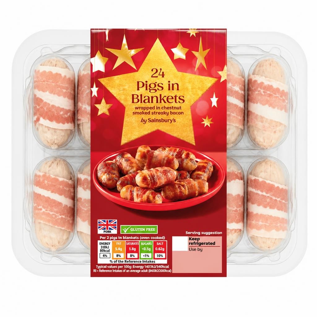 Sainsbury's Pigs in Blankets x24 520g
