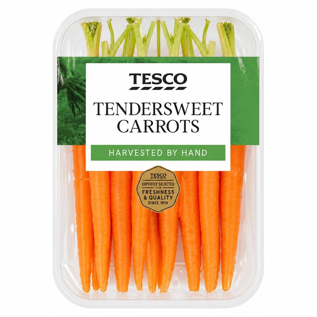 Tesco Tendersweet Carrots 150G
