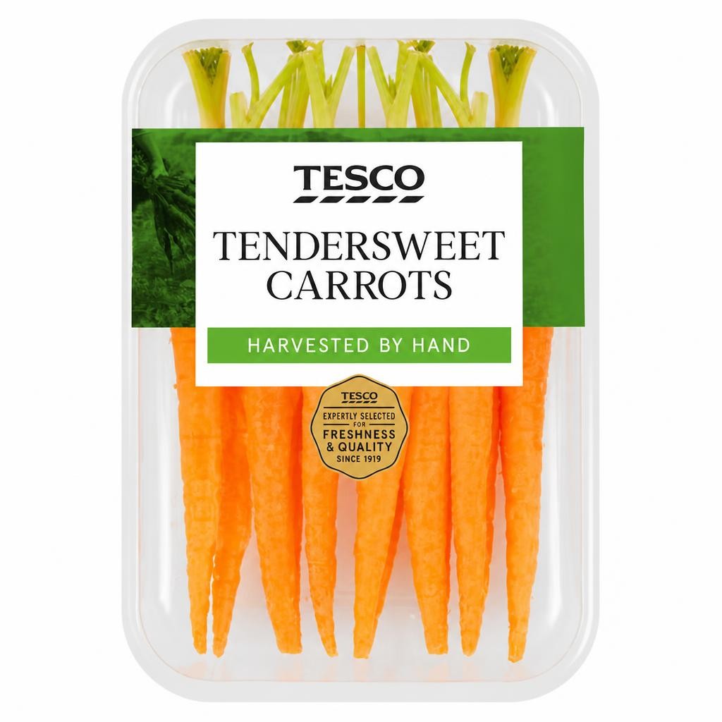 Tesco Tendersweet Carrots 150G