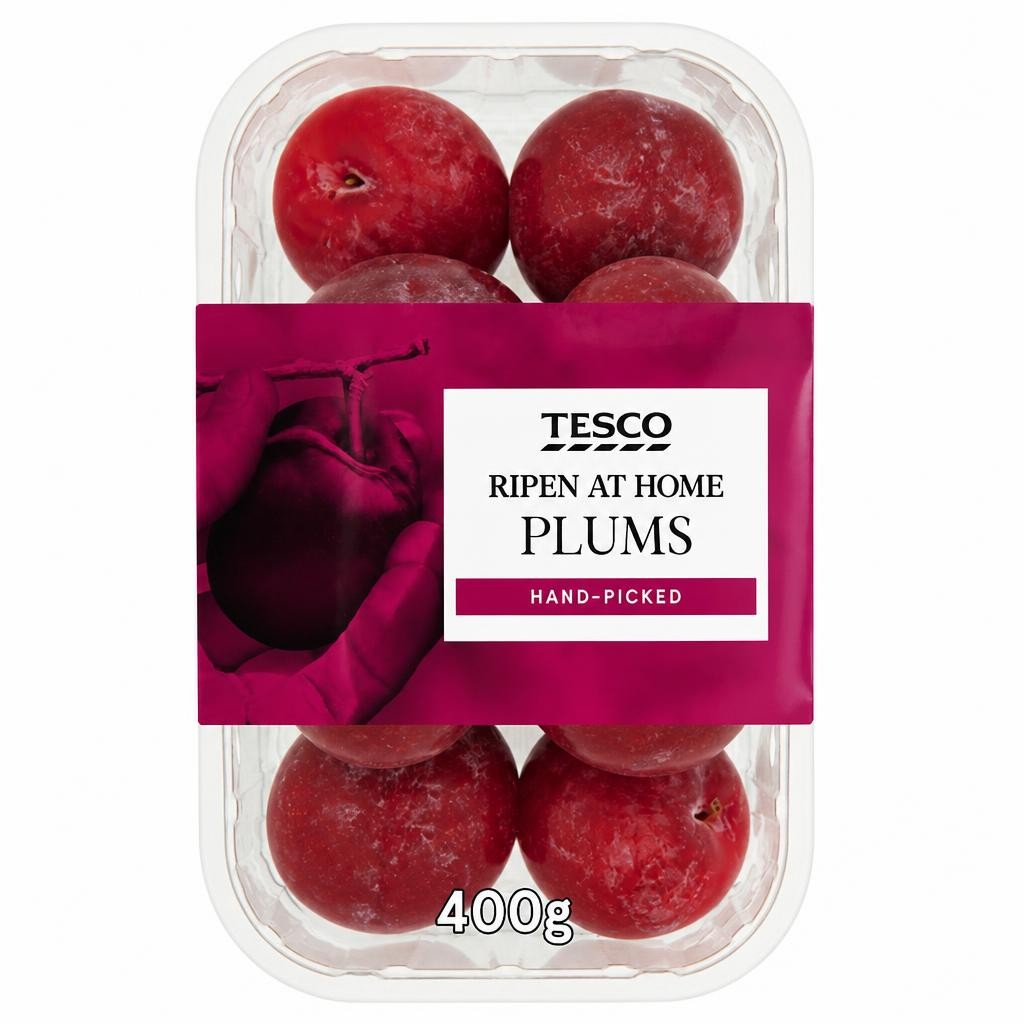 Tesco Plums 400G