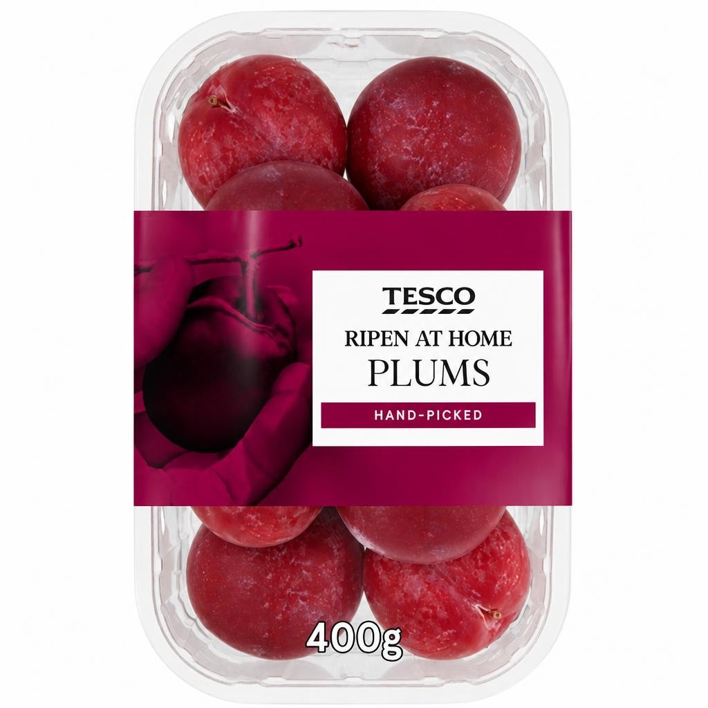 Tesco Plums 400G