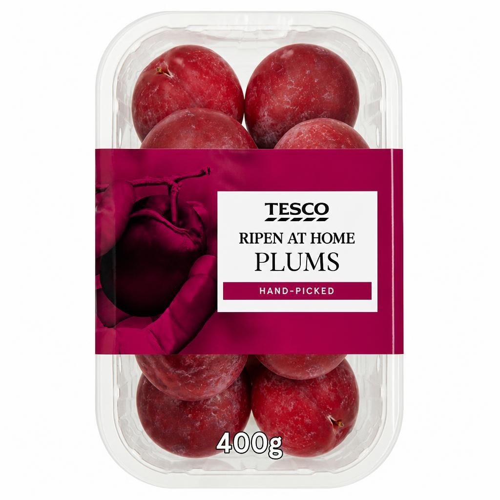 Tesco Plums 400G