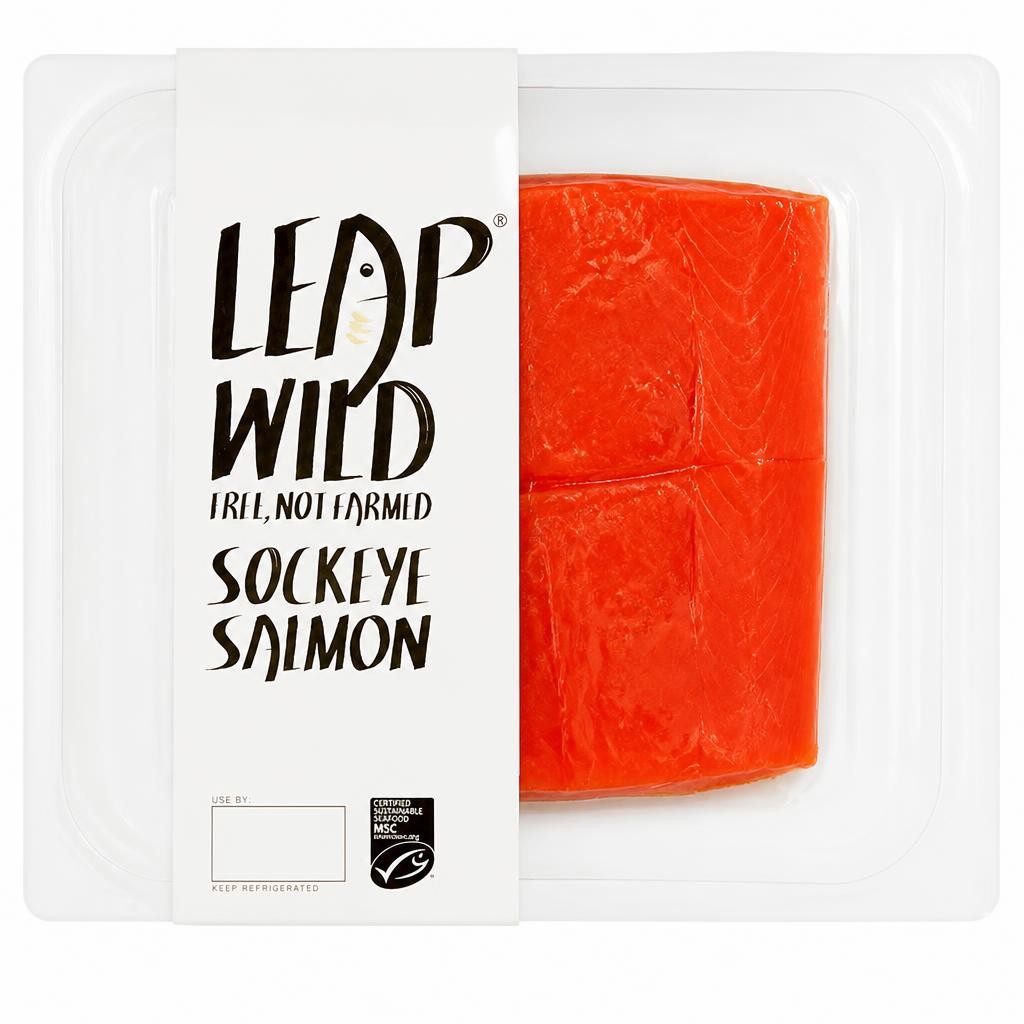 Leap Wild 220g Sockeye Salmon Fillets