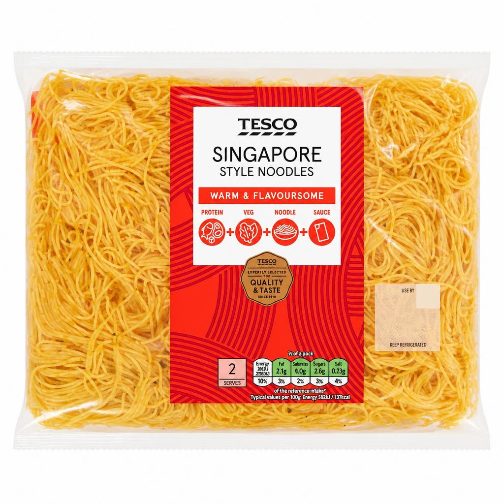 Tesco Singapore Noodles 300G