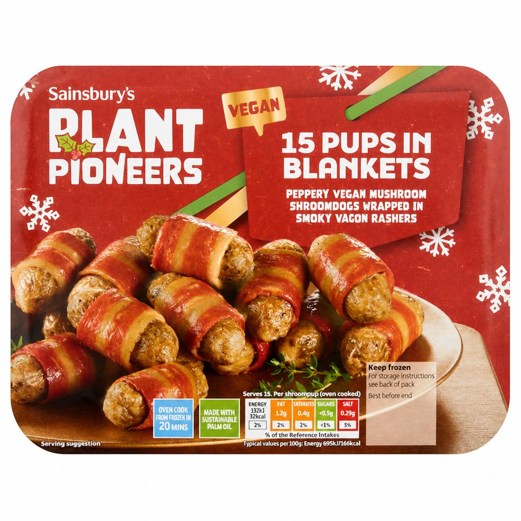 Plant Pioneers Pups in Blankets x15 360g