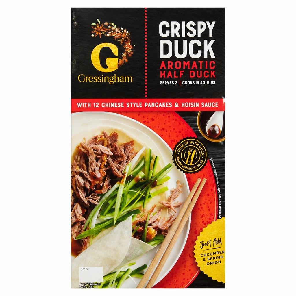 Gressingham Crispy Aromatic Half Duck 540g