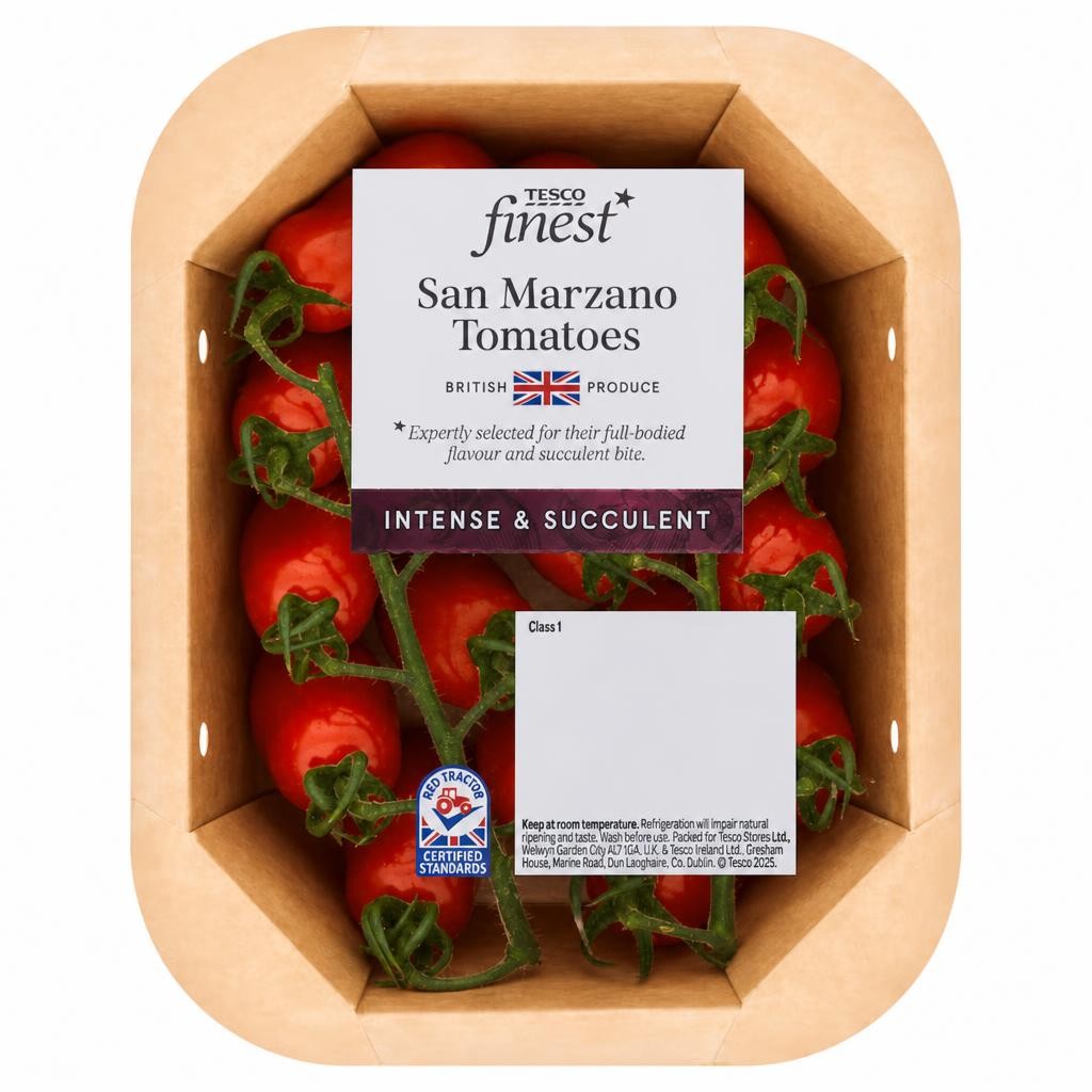 Tesco Finest Mini San Marzano Tomatoes 270G