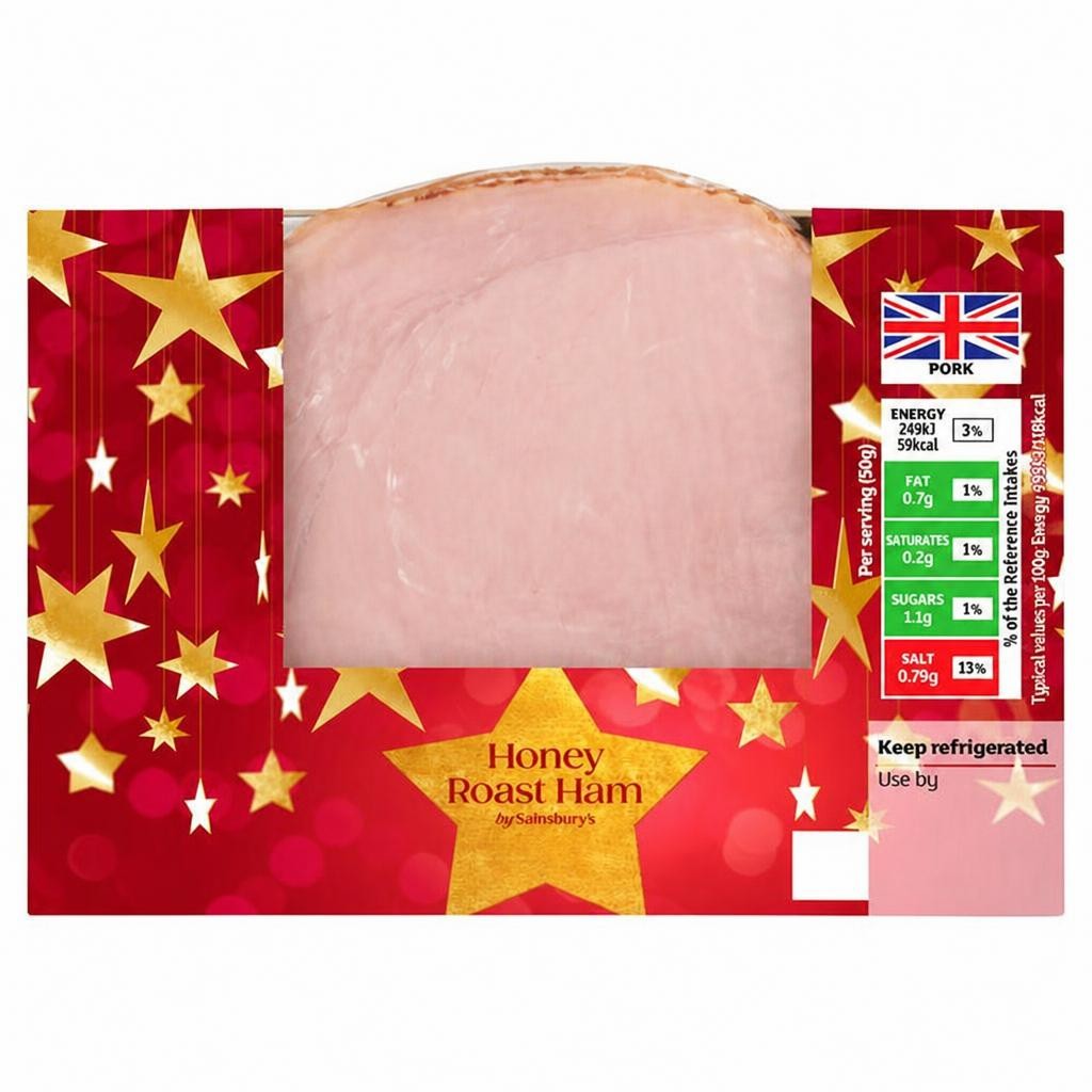 Sainsbury's British Honey Roast Ham Joint 700g