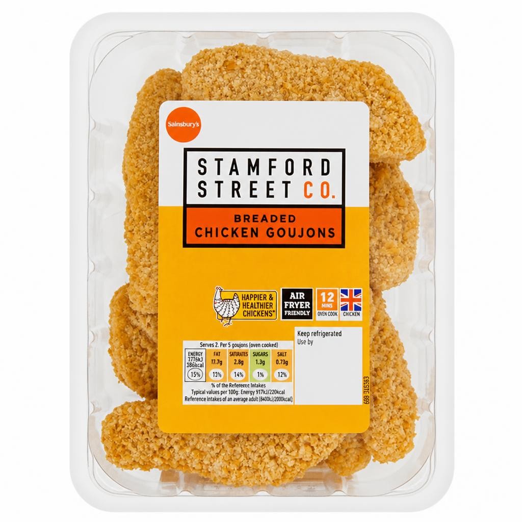 Stamford Street Co. British Breaded Chicken Goujons 270g