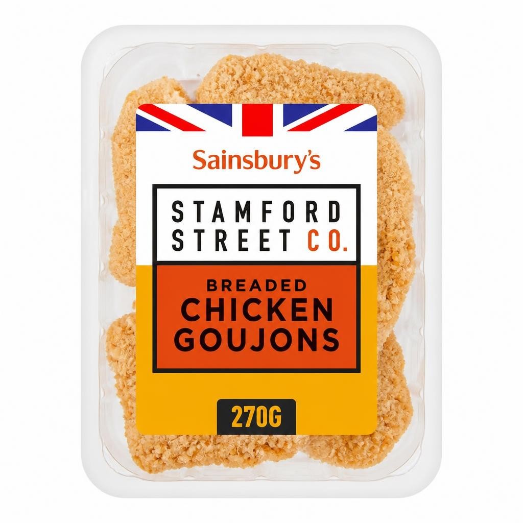 Stamford Street Co. British Breaded Chicken Goujons 270g