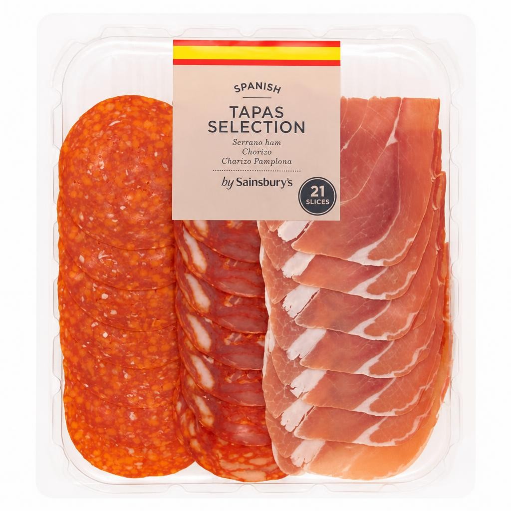 Sainsbury's Spanish Tapas Selection 120g