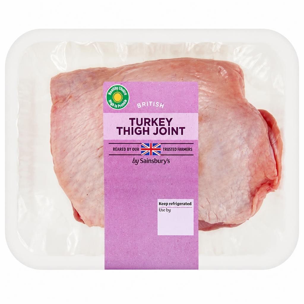 Sainsbury's Fresh British Turkey Thigh Joint 750g