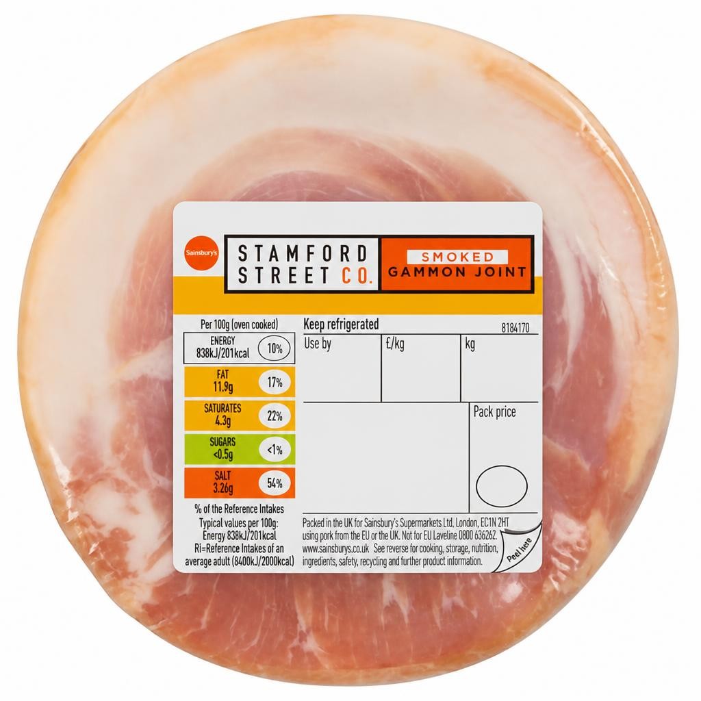 Stamford Street Co. Smoked Gammon Joint approx. 1.05kg