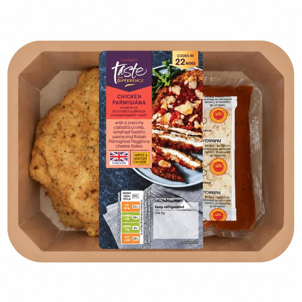 Sainsbury's Chicken Parmigiana, Taste the Difference 400g