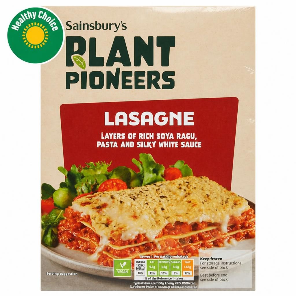 Plant Pioneers Vegan Meat Free Lasagne 400g