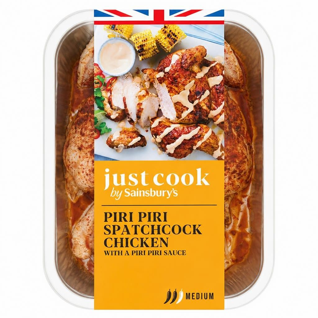 Sainsbury's Piri Piri Spatchcock British Chicken 1.26kg