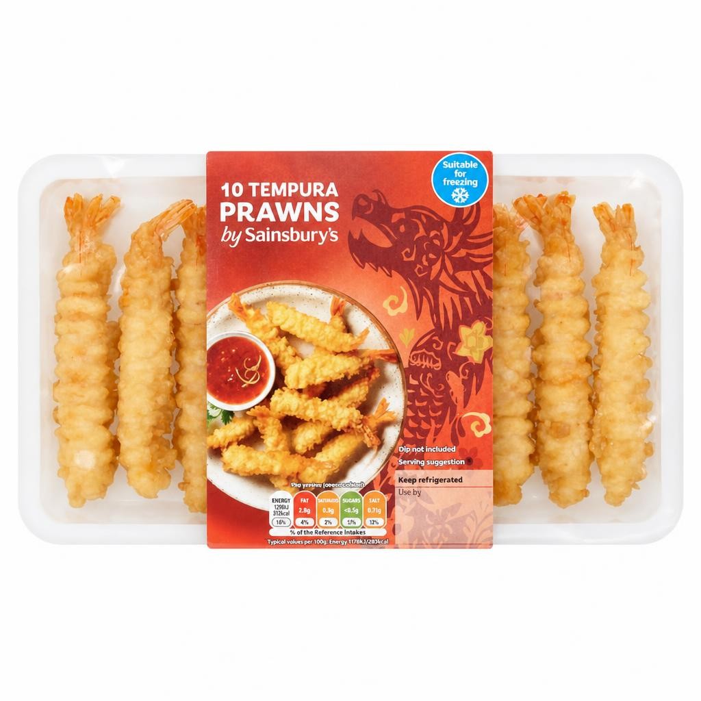 Sainsbury's Tempura Prawns x10 150g