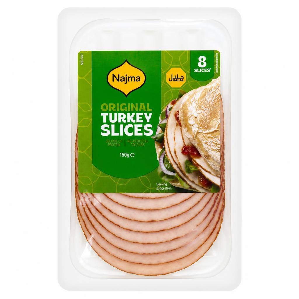 Najma Sliced Turkey Breast 150g