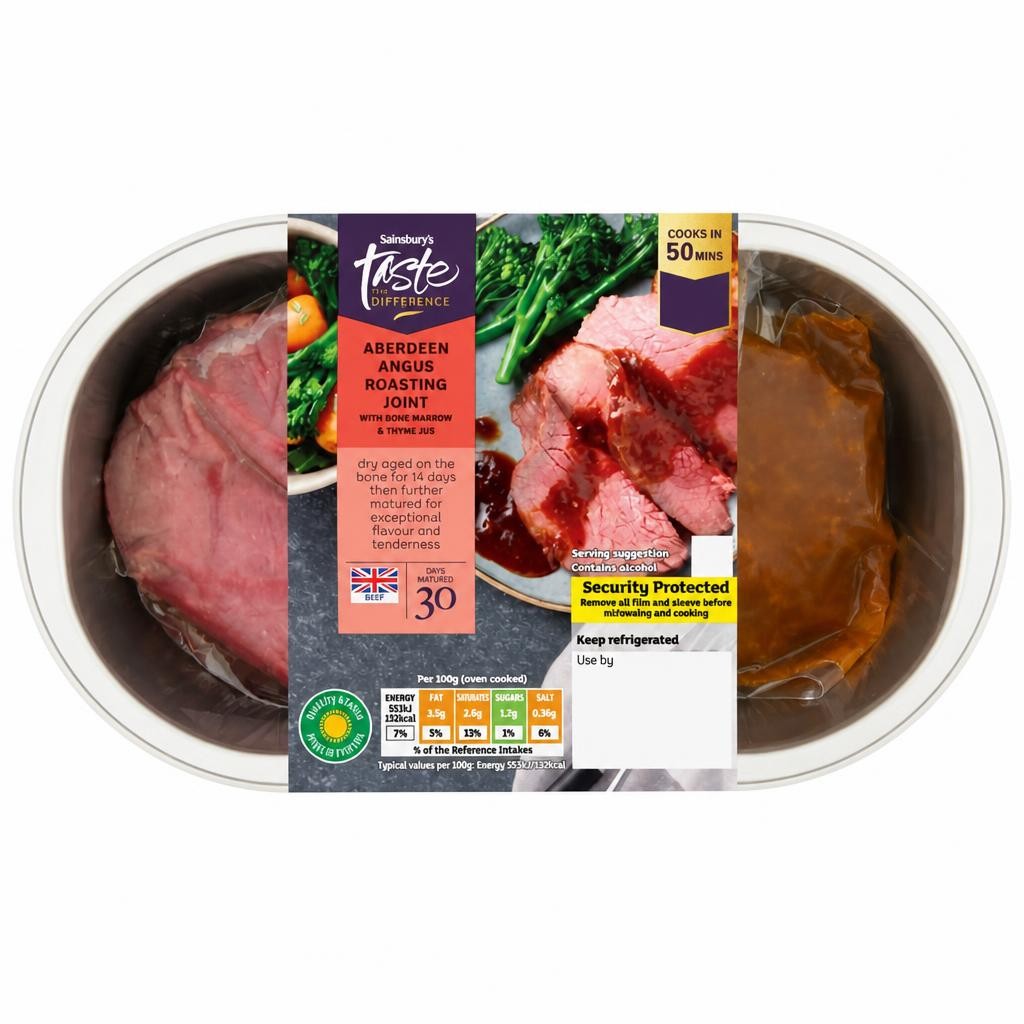 Sainsbury's Aberdeen Angus Roasting Joint, Taste the Difference 550g