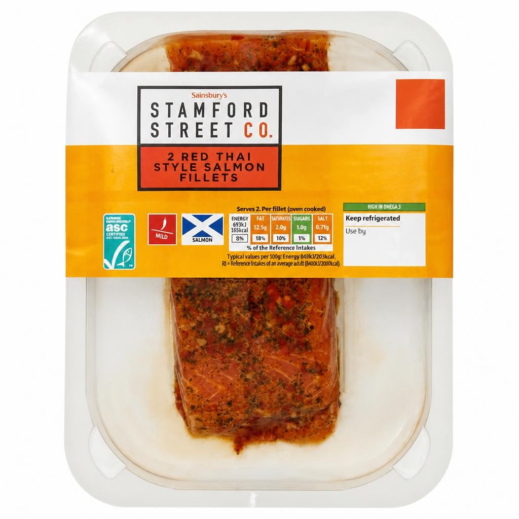 Stamford Street Co. Red Thai Style Salmon Fillets
