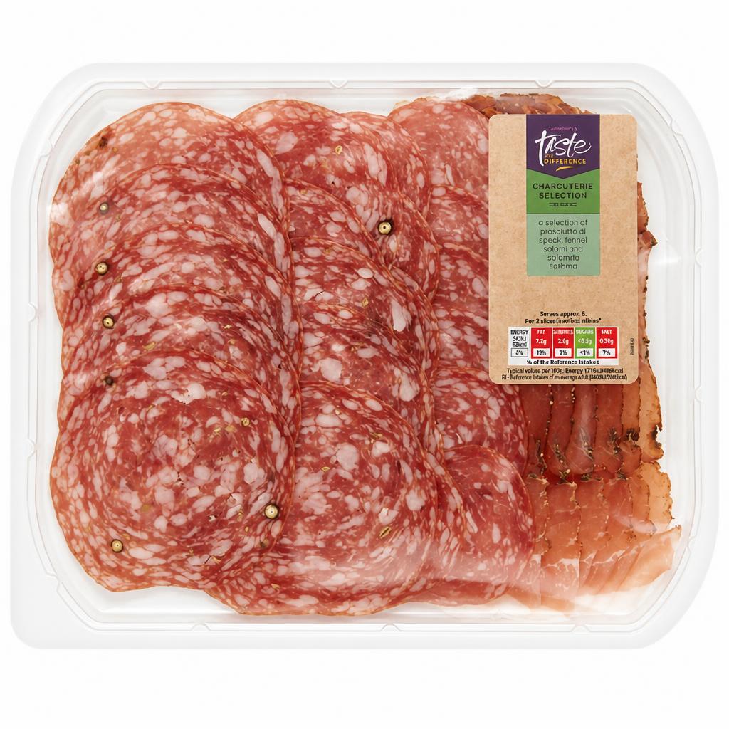 Sainsbury's Charcuterie Selection, Taste the Difference 200g