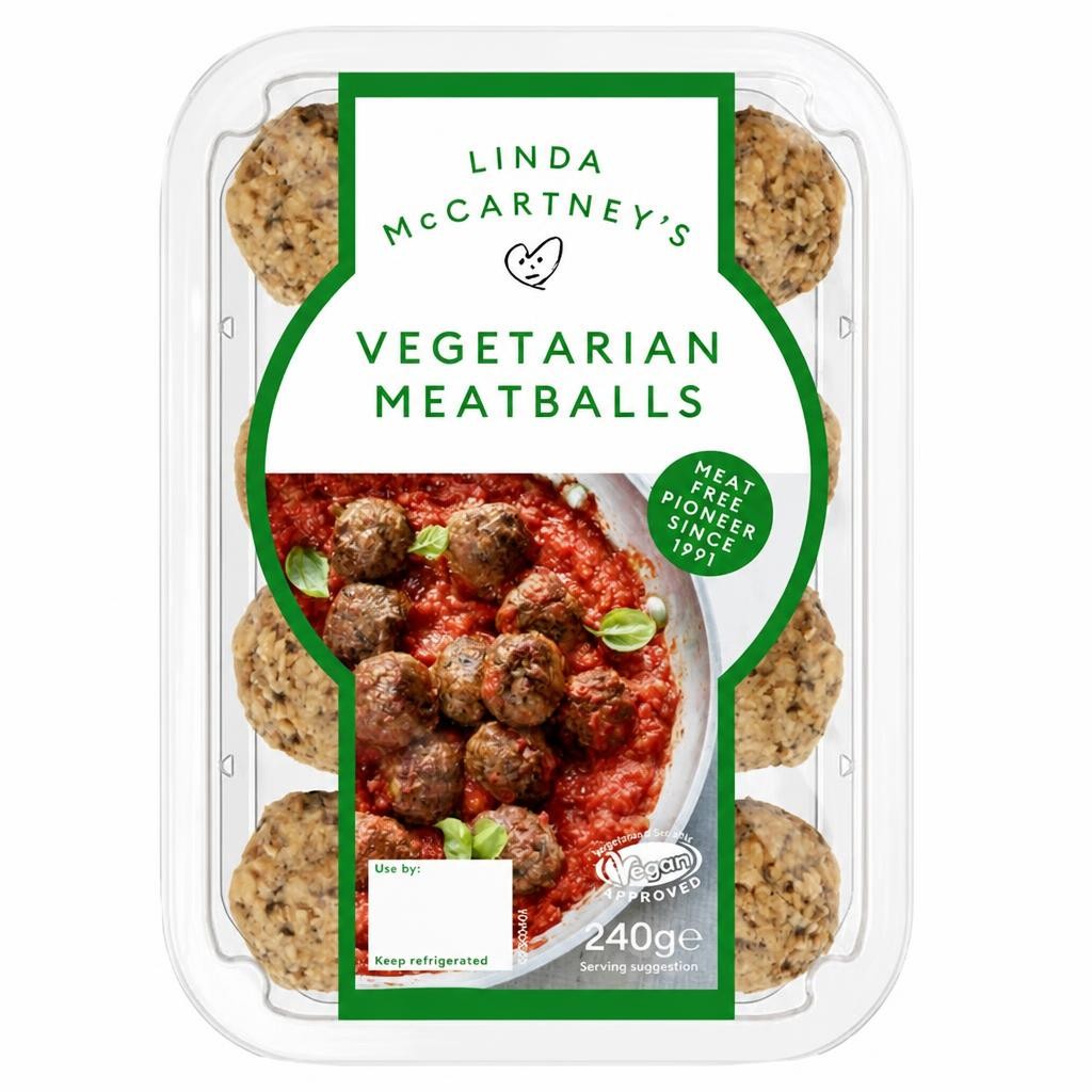 Linda Mccartney's Vegetarian Meatballs 240g