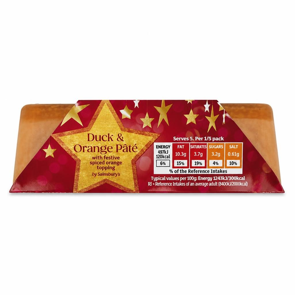 Sainsbury's Duck & Orange Pate 200g
