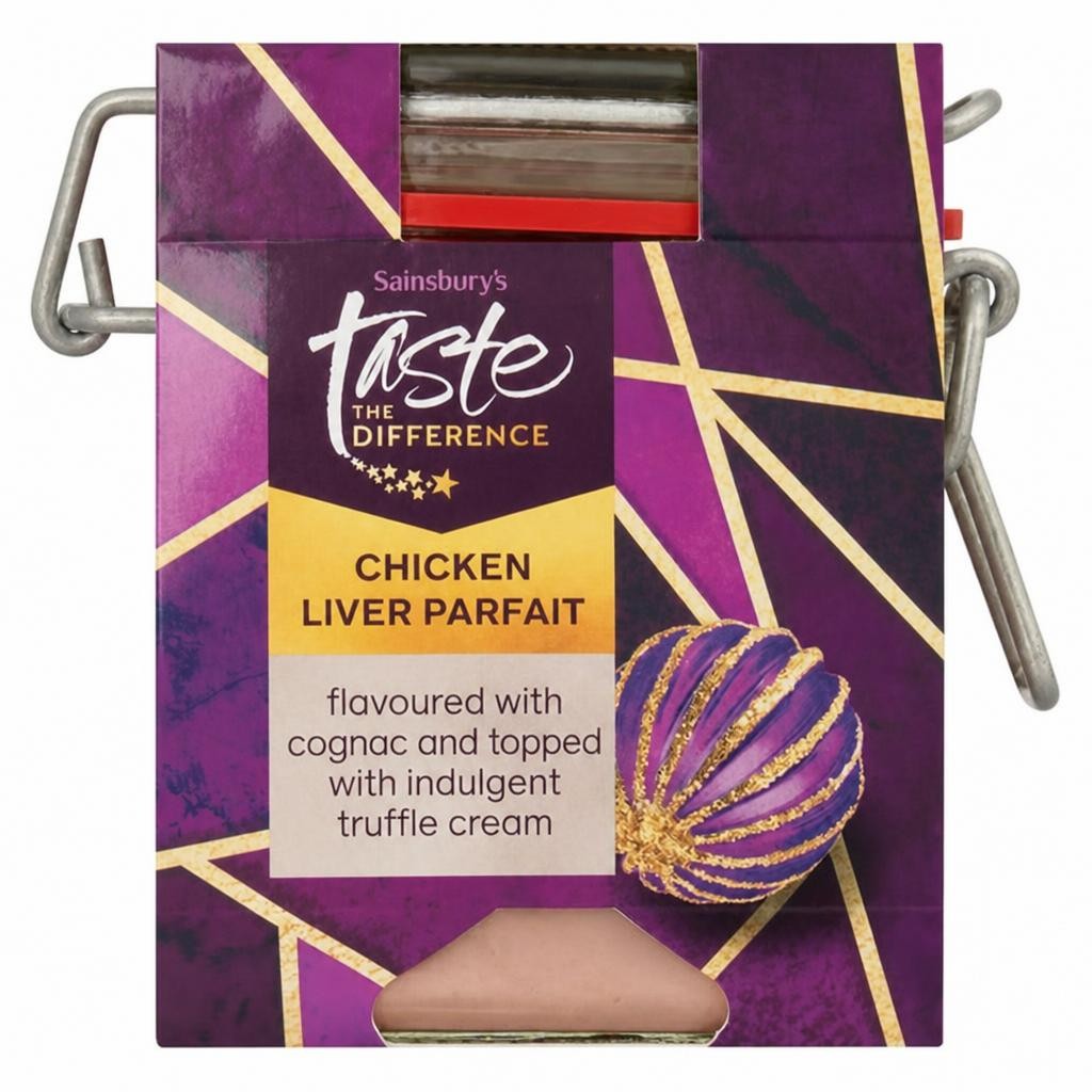 Sainsbury's Chicken Liver Parfait, Taste the Difference 125g