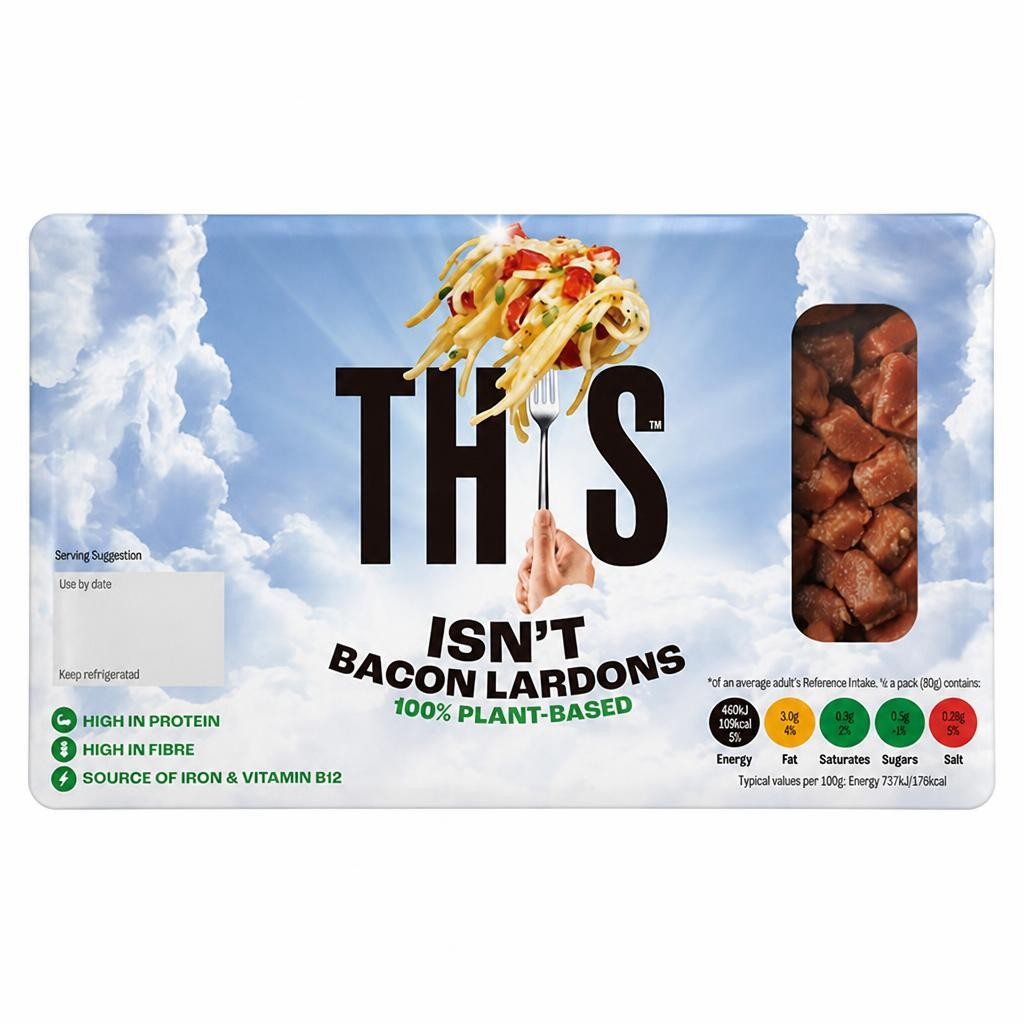 This Isn't Bacon Plant Based Lardons 120g