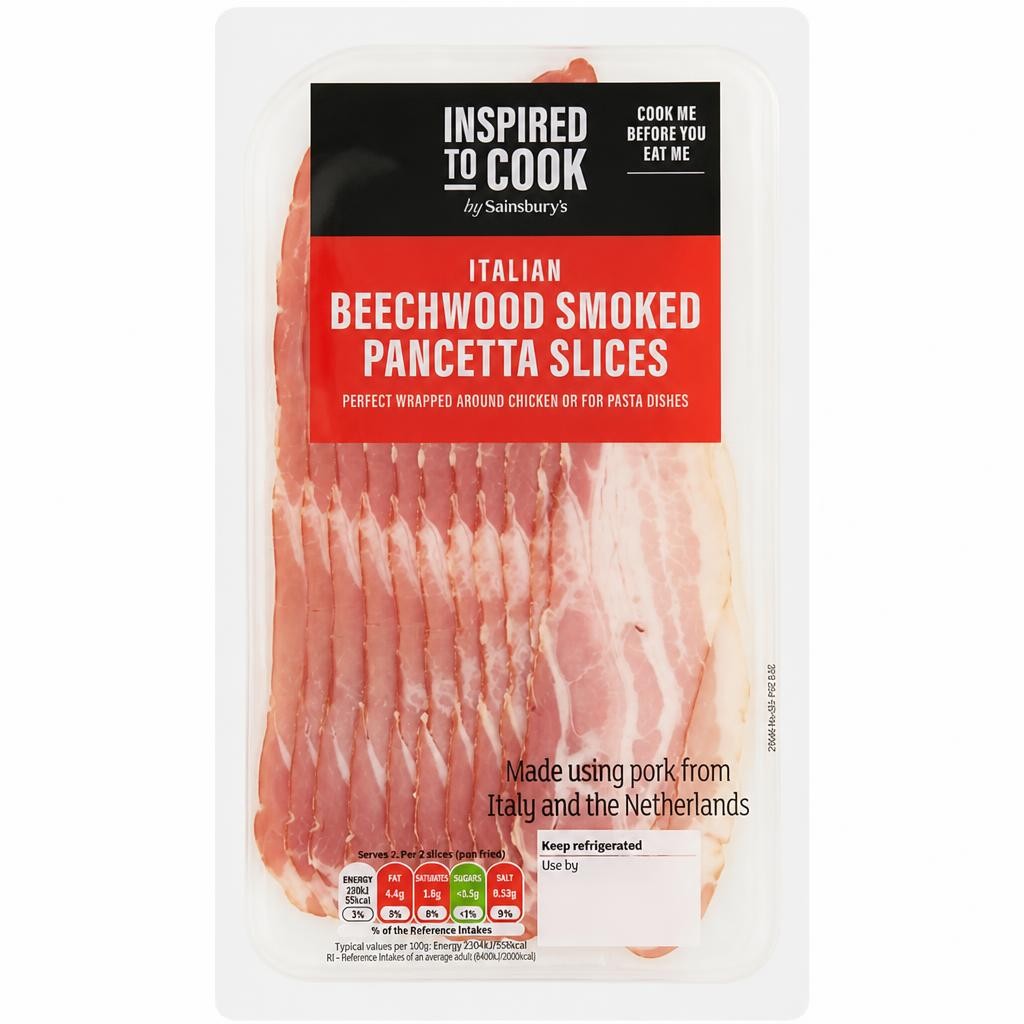 Sainsbury's Italian Smoked Pancetta 105g