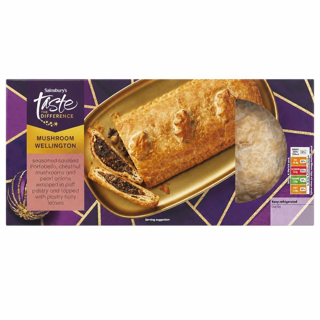 Sainsbury's Mushroom Wellington, Taste the Difference 500g