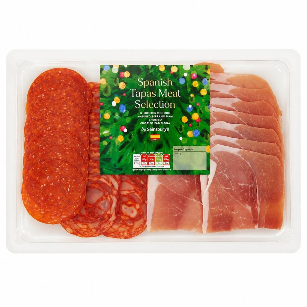 Sainsbury's 180g Spanish Tapas Meat Selection