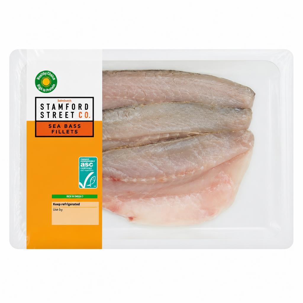 Stamford Street Co. Sea Bass Fillets 210g