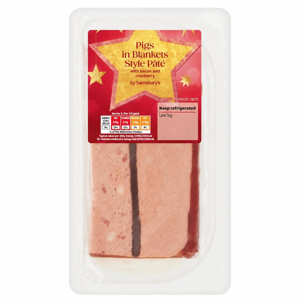 Sainsbury's Pigs in Blankets Style Pate 170g