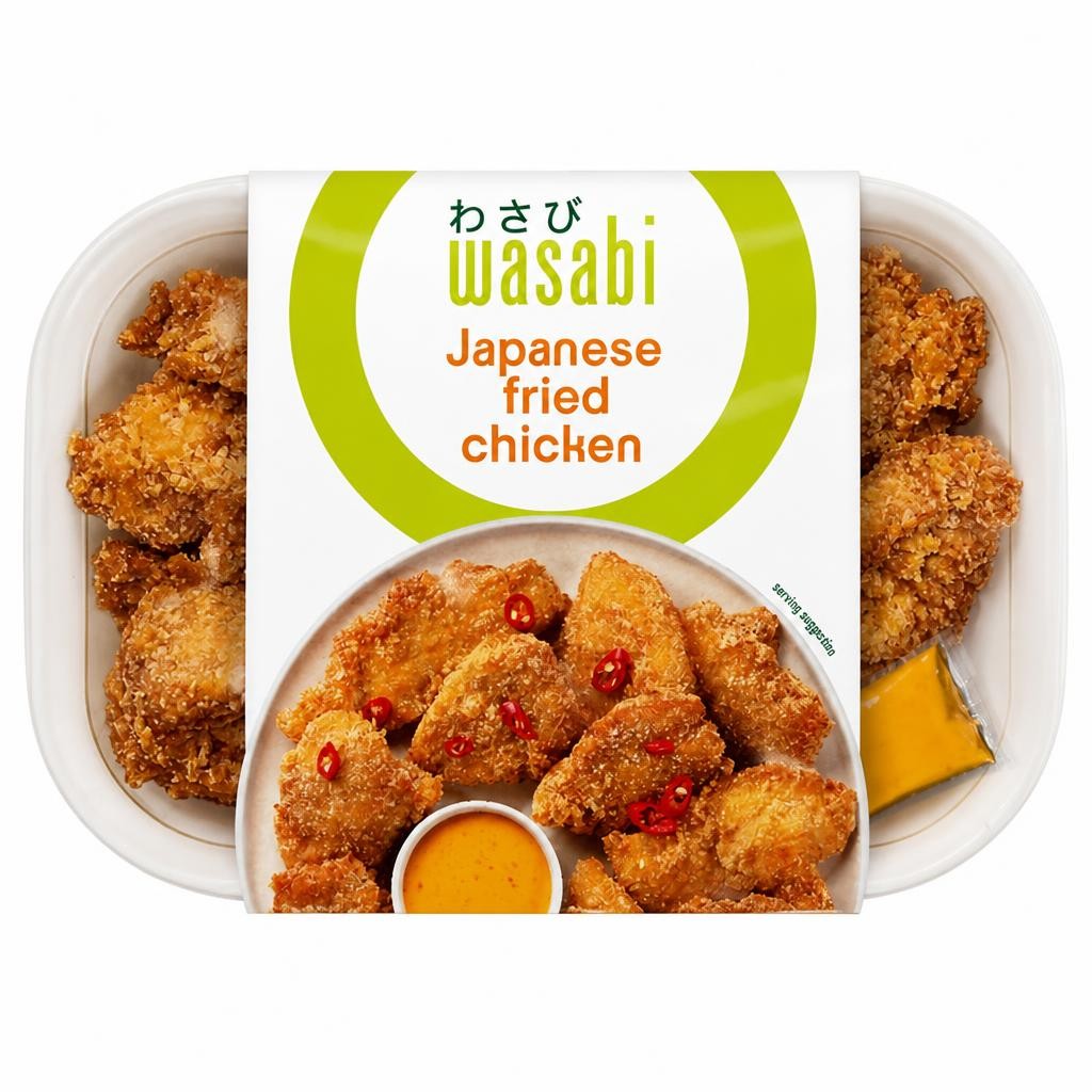 Wasabi Home Bento Japanese Fried Chicken 165g