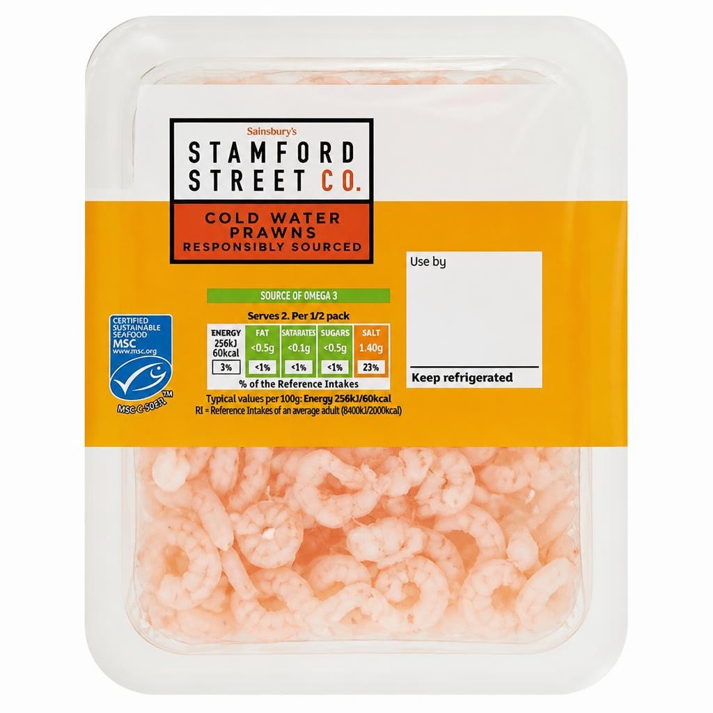 Stamford Street Co. Cold Water Prawns 200g