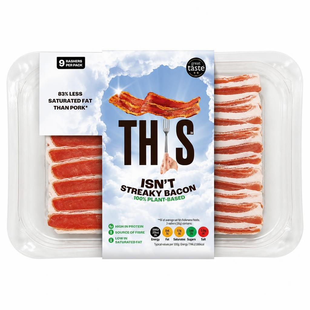 This Isn't Streaky Bacon Plant Based Rashers 105g