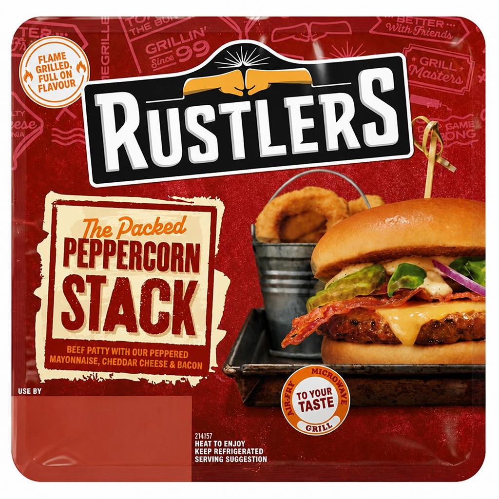 Rustlers the Packed Peppercorn Stack 174g
