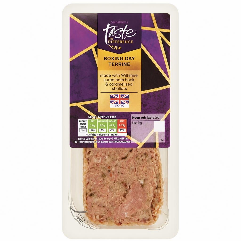 Sainsbury's Boxing Day Terrine, Taste the Difference 150g