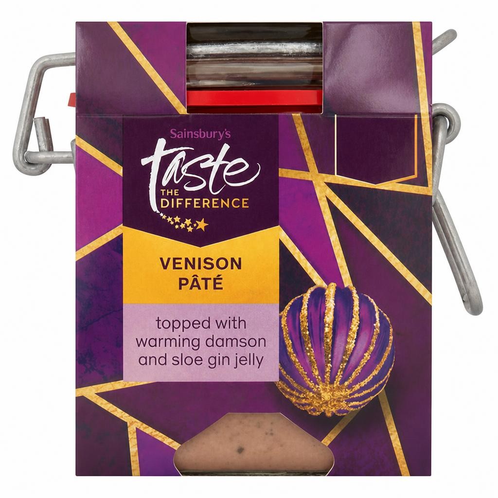 Sainsbury's Venison Pate, Taste the Difference 125g