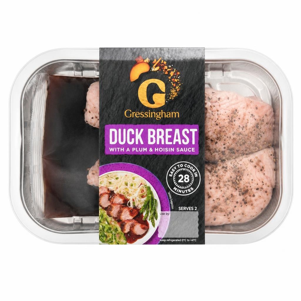 Gressingham Duck Breast with a Plum & Hoisin Sauce 320g