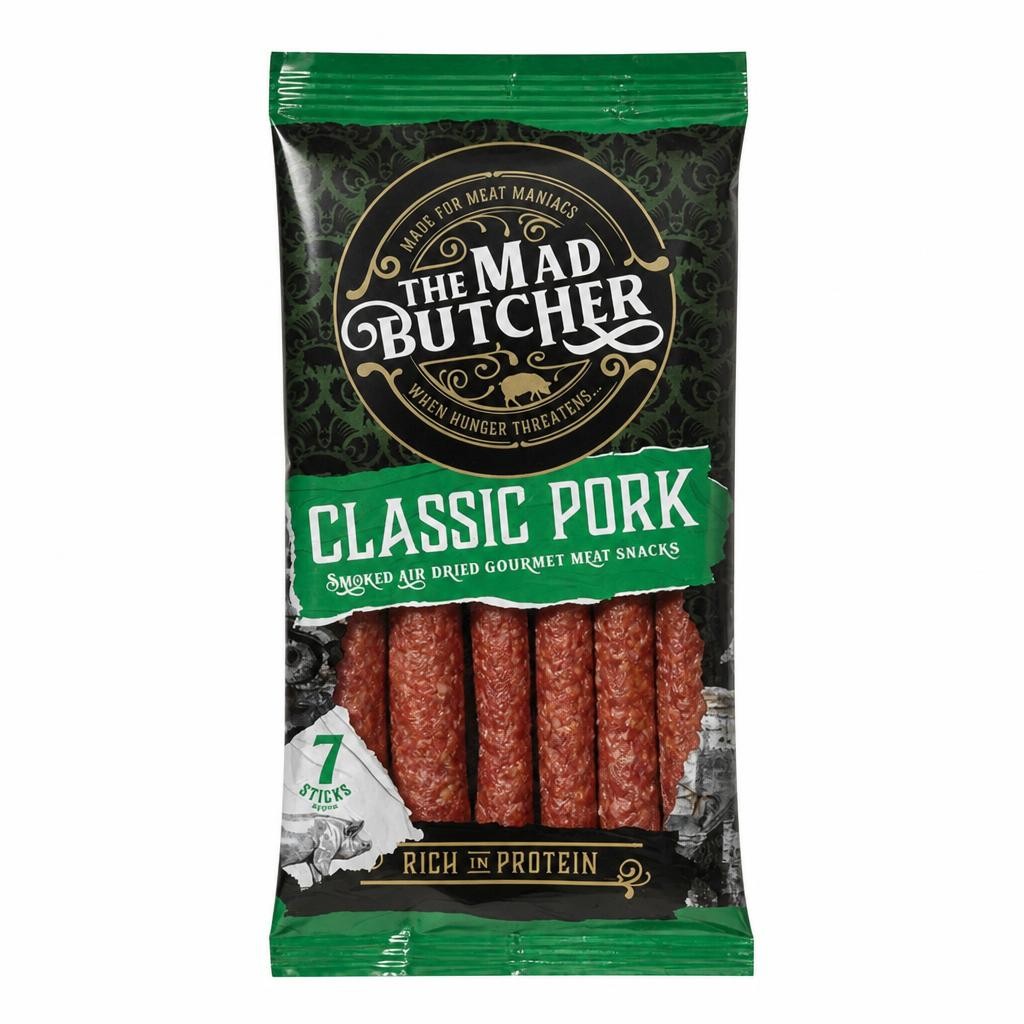 The Mad Butcher Classic Pork 70g