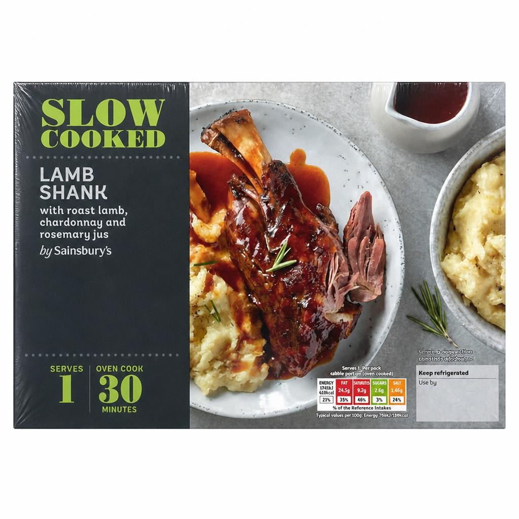 Sainsbury's Slow Cook Lamb Shank Rosemary 380g